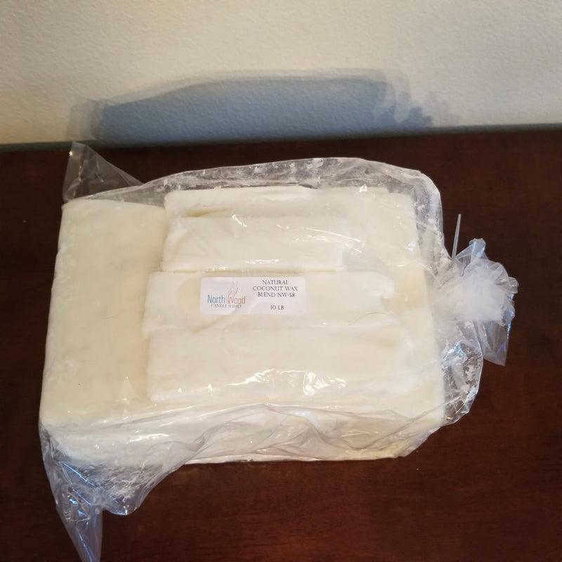 Unopened - 10 lbs Natural Coconut Wax - NW 58 - NorthWood Candle Supply (1 available)